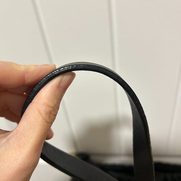 Marc by Marc Jacobs Dreamy Letter Embossed Crossbody Bag - Black leather - Picture 6 of 16